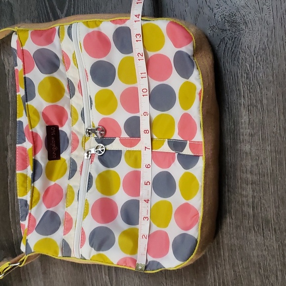 Bungalow 360 Polka Dot Crossbody Pocketed Messenger Bag - Picture 3 of 12